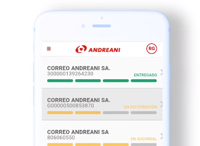 Qué días hace entrega a domicilio Andreani