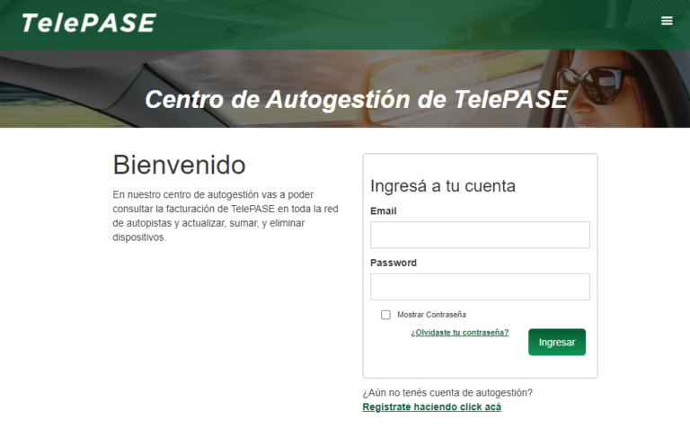 Cómo descargar facturas electrónicas de la Autopista del Sol