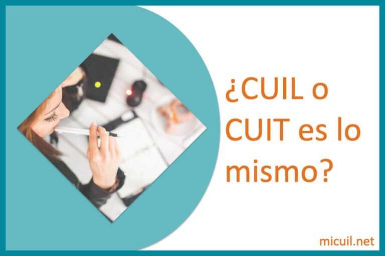 Qué significan CUIL y CUIT en Argentina: Diferencias y usos 2 Qué significan CUIL y CUIT en Argentina: Diferencias y usos