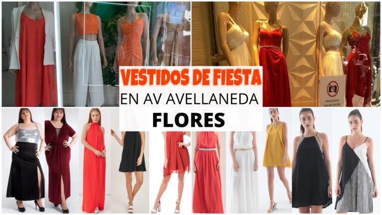 Dónde comprar vestidos en Avellaneda y Nazca, Buenos Aires