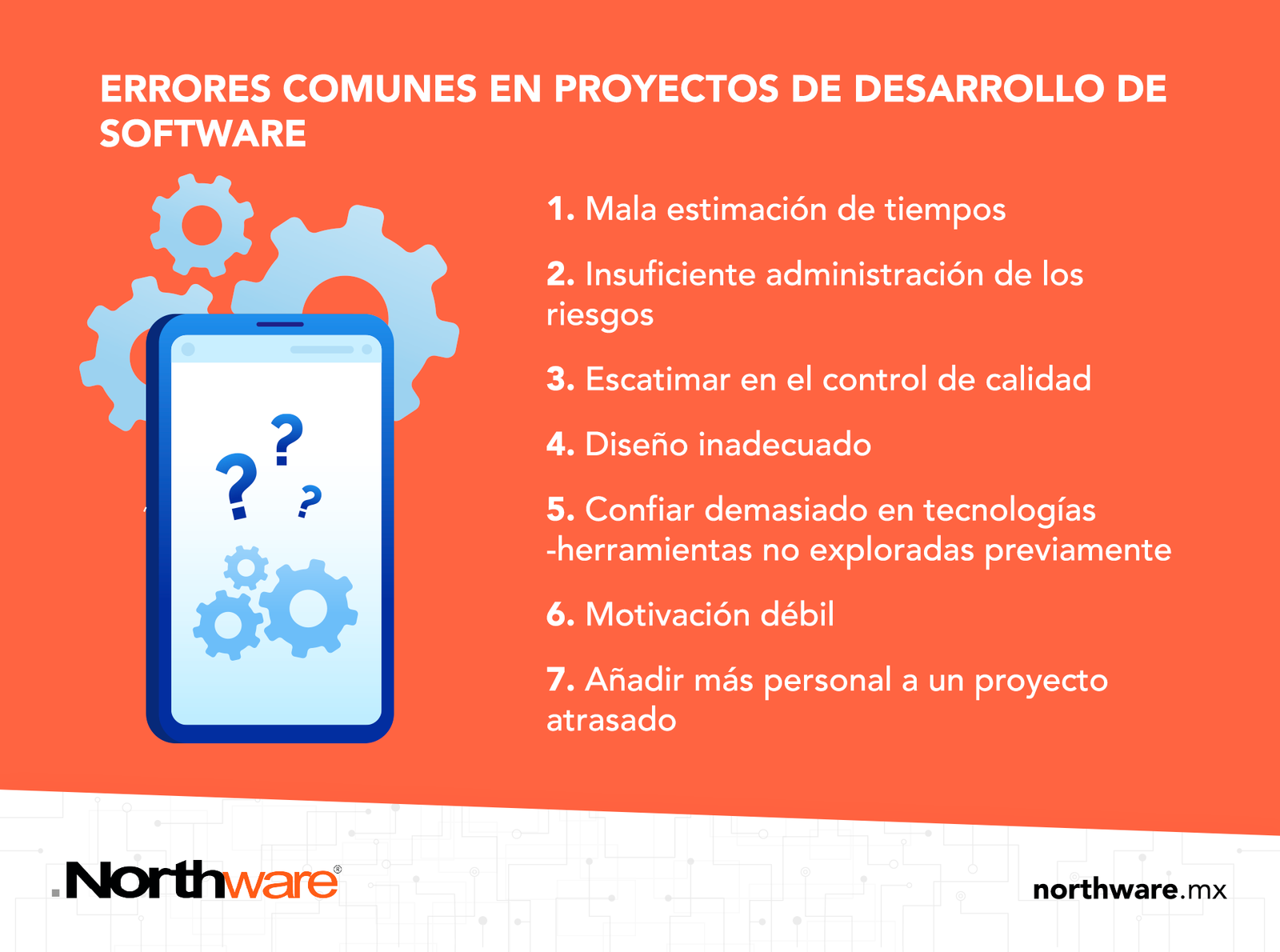 errores comunes en el desarrollo de aplicaciones