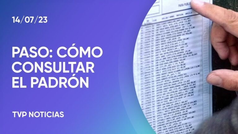 Cómo consultar los padrones por nombre y apellido en Argentina 7 Cómo consultar los padrones por nombre y apellido en Argentina