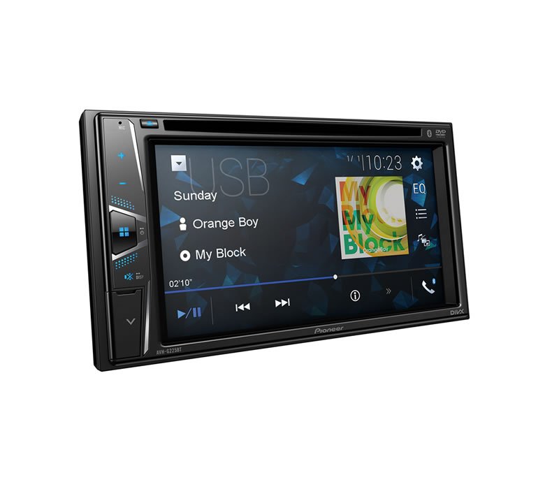 que formato de video reproduce pioneer avh g225bt